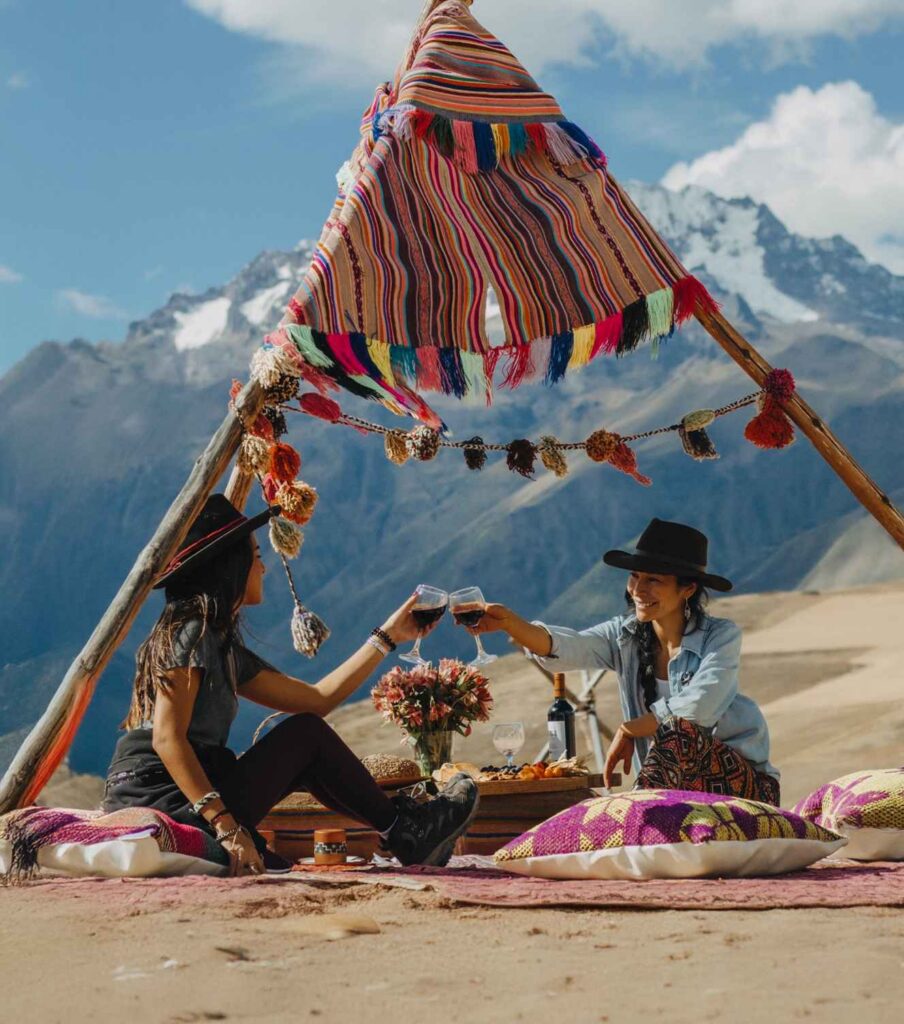 Picnic con Llamas – Mountain View
